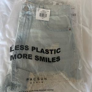 Still in the packaging, with tags. Festival shorts.